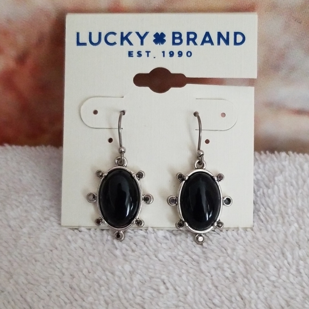 New Lucky Brand Stone Drop Earrings
